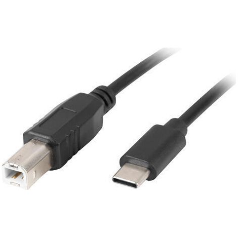 CA-USBA-14CC-0018-BK cable USB USB 2.0 1,8 m USB B USB C Negro (1/2)