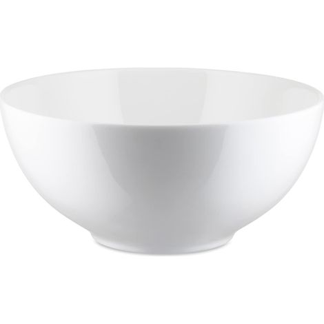 Alessi All Time Insalata Ciotola, Porcellana, Bianco, 163 cl (1/5)