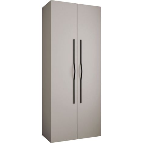 Armario Hartford 562, Cachemira, 246x100x52cm, Puertas de armario: Con bisagras, Número de estantes: 0 (1/5)