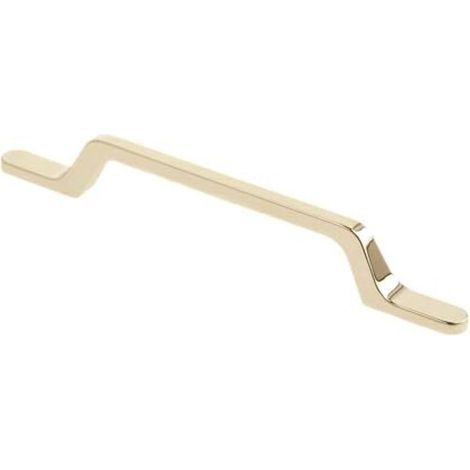 Maniglia per mobili - Maniglie per mobili - Interasse 128 mm - Zamak - Ottone (1/4)