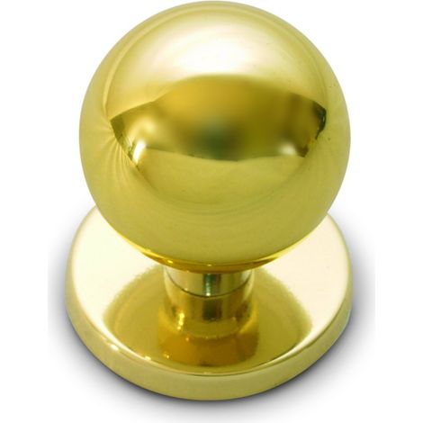 Anzapack 812460J-Pomello Per Porta D'ingresso Sfera Di Laton: Oro