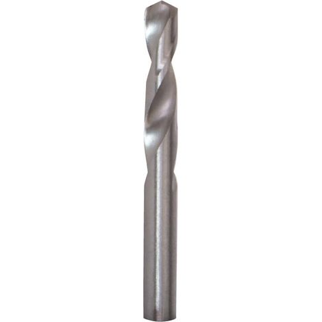 Foret pilote bi-métal RISS pour trépan, acier HSS, diamètre 6,35 mm, longueur utile 38 mm, mandrin n°1 et n°8 (1/2)