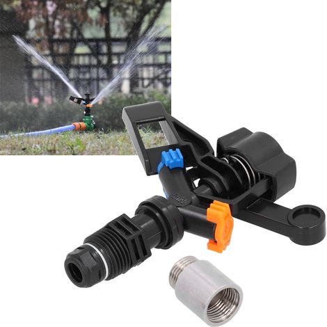 Arroseur Agricole Automatique 360° avec Filetage Mâle G1/2 pour Irrigation et Arrosage Jardin (1/5)
