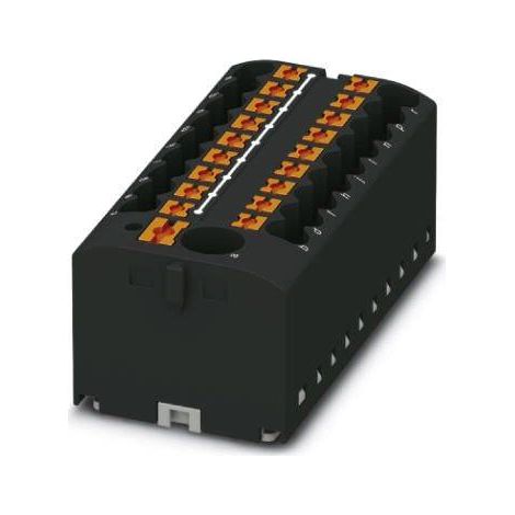 Phoenix Contact 3273388 Bloc de distribution noir 8 pc(s) A587332 (1/5)