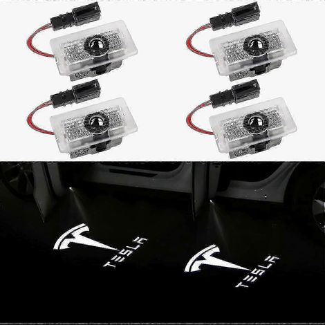 Éclairage d'accueil pour voiture Tesla, 4 projecteurs (1/5)