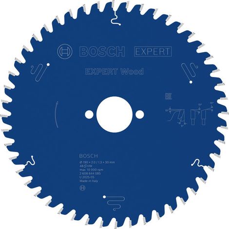 Bosch EXPERT Wood Circular Saw Blade 190 x 2/1.3 x 30 mm T48 2608644085