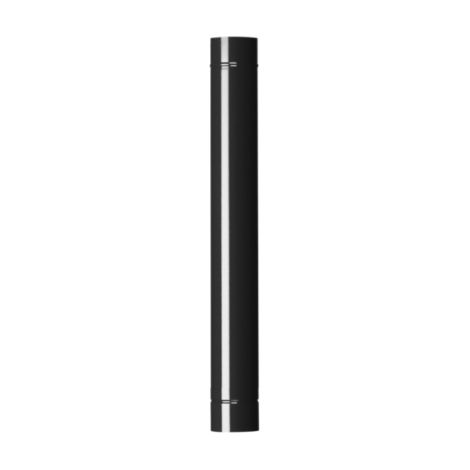 TUBO SMALTATO PER STUFA A LEGNA 'CLASSIC' Ø 120 mm - 100 cm - Col. nero - SAVE