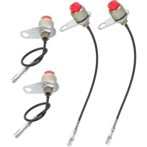 4 Stück aus Schalter für Rasenmäher aus Kupfer und Abs (1/5)