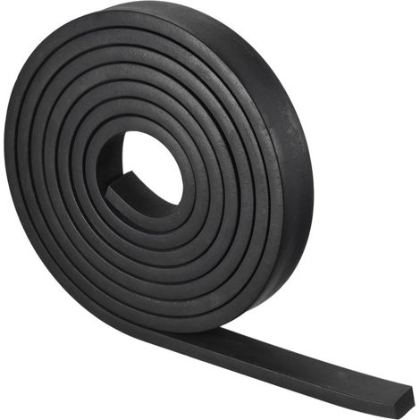 EPDM Caoutchouc Mousse Sheet Bandes, Néoprène Feuilles Rouleaux 10mm(T) x20mm(W) x3000(L), Bricolage Caoutchouc Joint, Scellage Rembourrage, Réduction Vibration Tapis (1/5)
