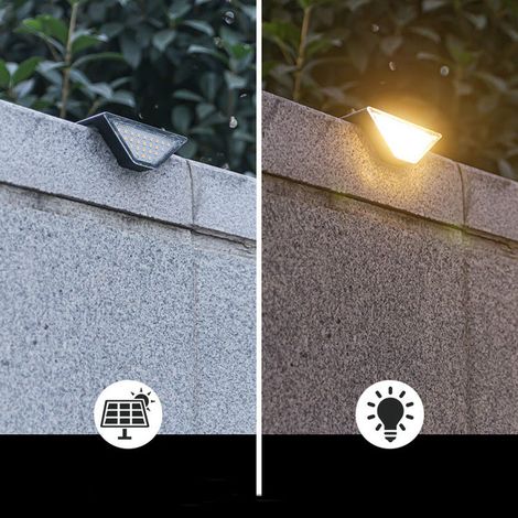 luci solari da esterno impermeabili, decorative, adatte per gradini delle scale (luce calda) (1/4)