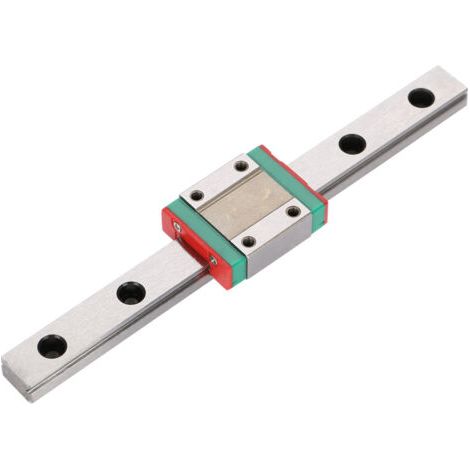 1 bloc de guidage linéaire miniature LML12B de 12 mm de largeur (150 mm) (1/5)