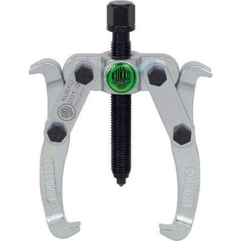 Extractor de rodamientos de 2 patas reversibles (380x300 mm) KUKKO