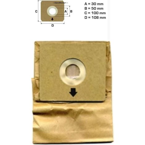 8 Sacchetti PER ASPIRAPOLVERE  Sinbo mod svc 3438 NO ORIGINALI DL10