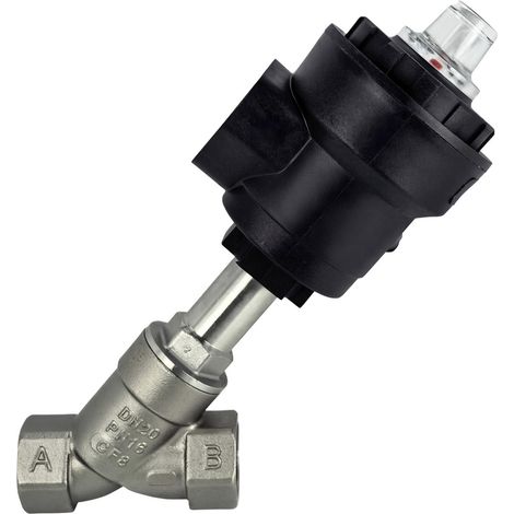 TRU COMPONENTS Luftgesteuertes Ventil TC-14215240 TC-TPV101PX2050NCS Gehäusematerial Edelstahl Dich (1/4)