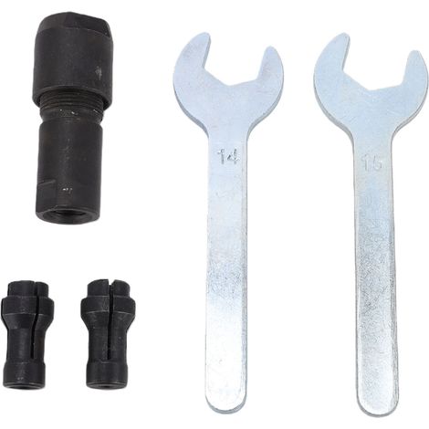 Winkelschleifer-Adapter rechts – 3-mm- und 6-mm-Spannfutter-Umrüstsatz zum Schleifen, Polieren und Polieren (1/5)