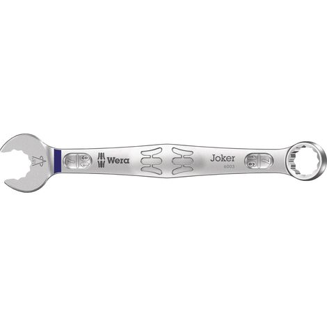 Wera 05020213001 6003 Joker Imperial Clé mixte Ouverture de clé (pouces) (uniquement pour le titre) 7/16 (1/5)