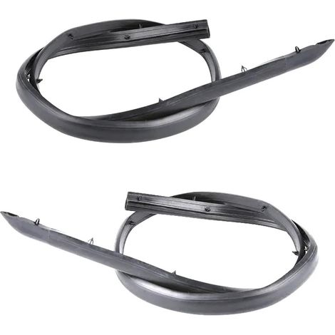 Set aus 2 Kfz-Dichtungsstreifen, geeignet für Türdichtungen, Türrahmen, hintere Türinnenverkleidungen und hintere Tür-Ersatzteile des Peugeot 307.