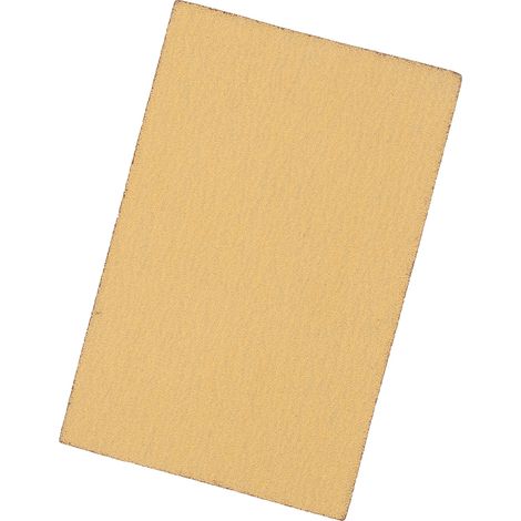 Bloc de papier de verre jaune floqué auto-adhésif + éponge (1/5)