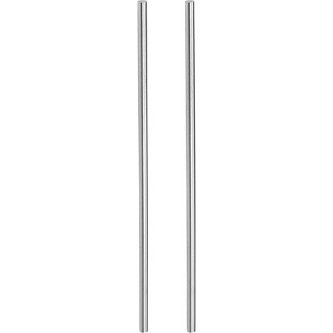 Rond Acier Tige, 4mm Diamètre 150mm Longueur, Haut Vitesse Acier Barre Stock Artisanat DIY Outil - (Applications : pour Perceuse Tours Alésage Machine), 2-Pièces (1/5)