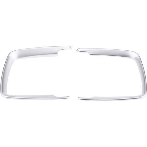 GARRYFIZH Cache-interrupteur de phares autocollant argenté pour BMW Série 1, 2, 3, 4, X5 et X6 (F20, F22, F30, F32) (1/5)