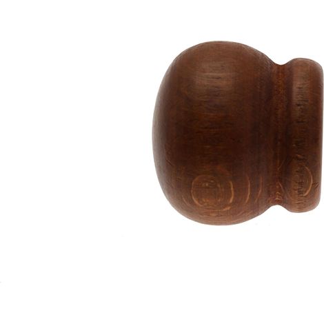 2 Embouts Bouchon - Décor Merisier - Diamètre 28