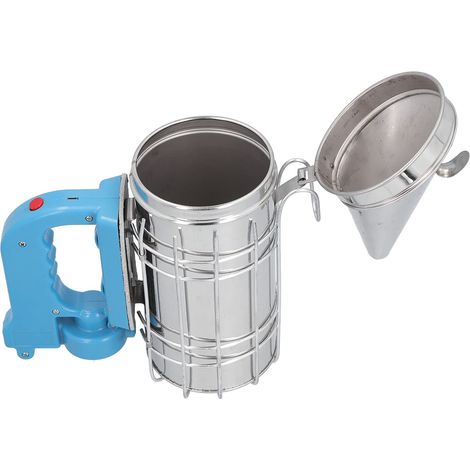 Affumicatore per apicoltura – alveare – motore potente – maniglia blu – apicoltore