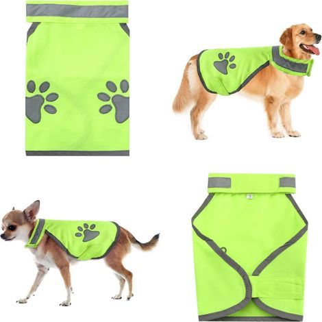 [JAMAIS UTILISÉ] Gilet de sécurité réfléchissant pour chien (1/4)