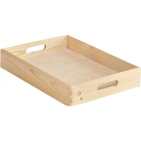 Caisse en Bois - 40X30XH6 cm - Matériel CHR Pro
