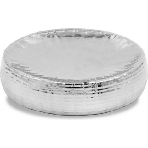 Trade Shop - Jabonera De Plata Para Accesorios De Baño 59924 - (1/2)