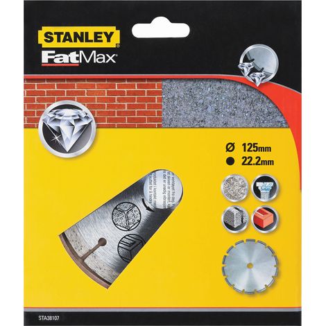 Disco diamantado segmentado 125 mm STANLEY STA38107-XJ