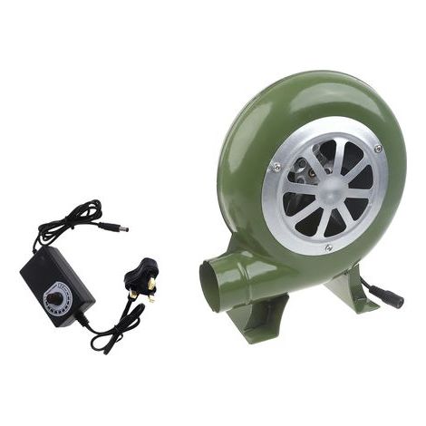 Adaptateur de souffleur électrique pour barbecue, pour fours à charbon et autres appareils de cuisson.-AquaForge
