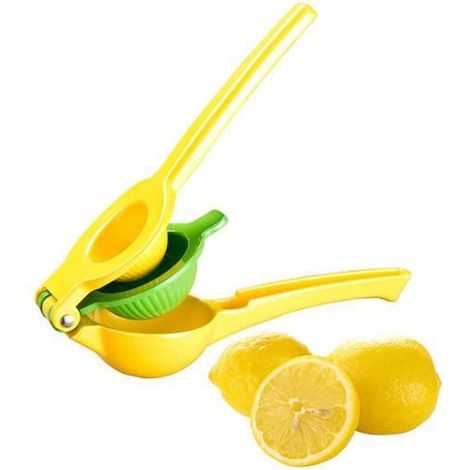 Presse-citron manuel - ROSENSTEIN & SOHNE - Ø 6 cm - Adaptateur 7,5 cm - Métal - 1 pièce-Ywey