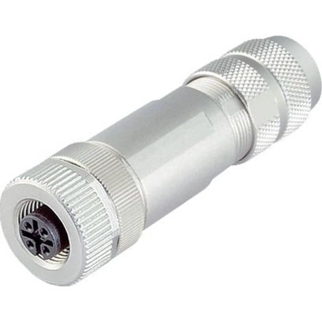 [NEUWERTIG] B-Ware Binder Sensorsteckverbinder Buchse M12 A Kabeldose 4 Polig Crimp