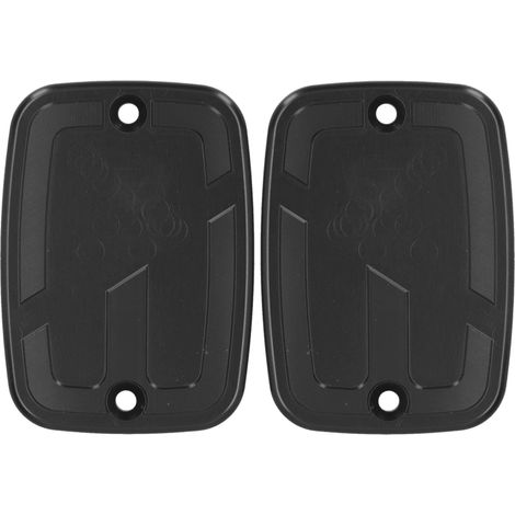 2 pièces Bouchon de Réservoir de Liquide de Frein Avant Moto Couvercle Réservoir Carburant Supérieur Compatible C400GT 2019-2021 Noir (1/5)
