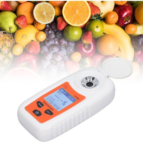 ST335A Digitalanzeige für feuerfeste Geräte, Fruchtzuckerspender, hochpräzises Instrument zur Zuckergehaltserkennung und -messung, Süßetester (1/5)