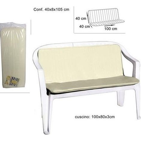 Cuscino panchina taormina beige