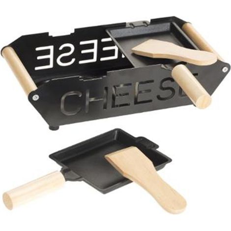 Appareil à Raclette 2 Personnes "Bougie" 23cm Noir (1/5)