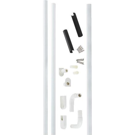 Support porte rideau d'angle - universelle - diamètre 25 mm - Bossini (1/3)