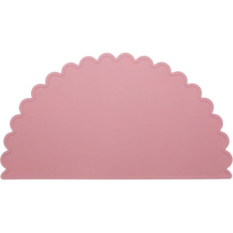 Tapis de gamelle en silicone pour animaux de compagnie (chien/chat), antidérapant et imperméable. (1/4)
