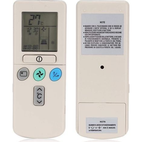 ABS-Fernbedienung für Klimaanlagen, kompatibel mit RAR-2A1 und RAR-52P1 für Zuhause (1/5)