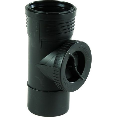 BRAGA 87  ° CON TAPPO ISPEZIONE AD INNESTO IN PP CON GUARNIZIONE SERIE SILENT  EE ¸110   GEBERIT