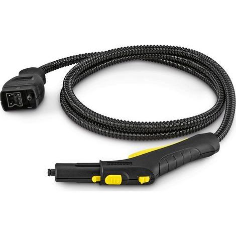 Flexible de raccordement 2,5m avec poignée et commutateur – Accessoire pour nettoyeur vapeur – Compatible modèles SG 4/2 Classic et SG 4/4 Karcher (1/4)