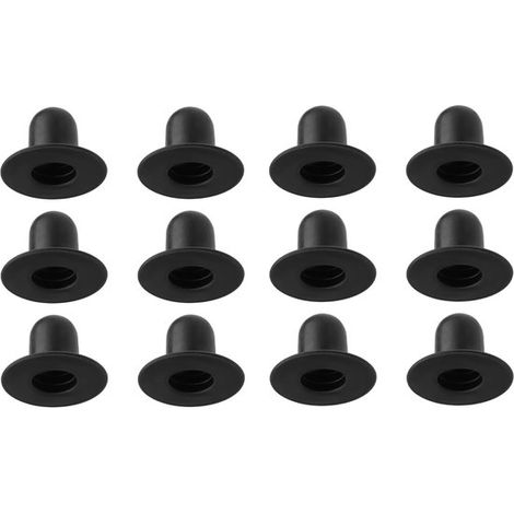 12-stuks Vervangende zwembadwandplug - Zwembadfilterpomp schermgatplug - Bovengrondse zwembadwandklepplug - Filterpomp waterplug - Afvoerplug - Klein formaat - Gemakkelijk op te bergen - Geschikt voor (1/5)