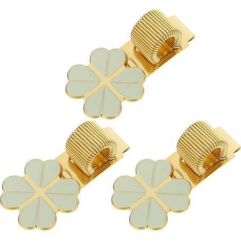 Clips pour stylos en alliage de zinc doré, clip à ressort (1/5)