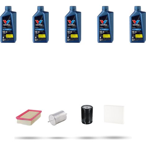 Kit tagliando 4 FILTRI e 5L OLIO compatibile con Seat Leon 1.8 20V Cupra R 154Kw dal 2002 al 2005 (1/5)