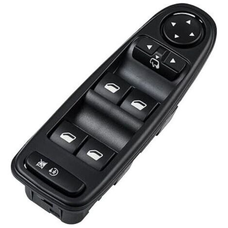 Comando alzacristalli C4 Picasso, specchietto retrovisore sinistro anteriore e posteriore 6554.YH Interruttore a pulsante regolatore alzacristalli Citroen C4 Grand Picasso