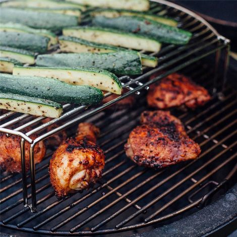 Zubehör kamado joe grill extension Edelstahl 60 Prozent Kochfläche (1/3)