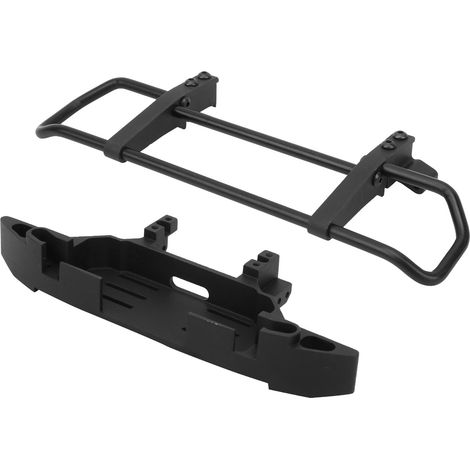Frontstoßstange und Metallbasis, RC-Car-Zubehör kompatibel mit TRX4 / TRX6 1/10 RC Crawler (schwarz) (1/5)