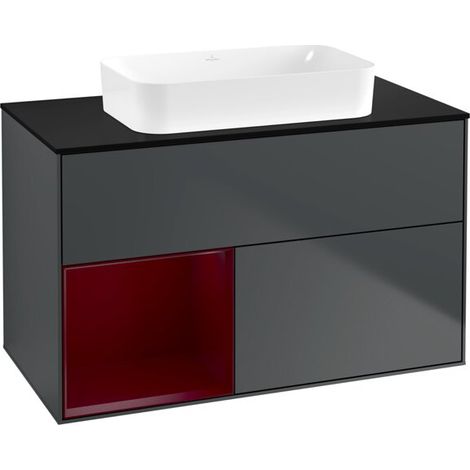 Villeroy & Boch G652HBHG Meuble sous-lavabo Finion G65 (1/2)