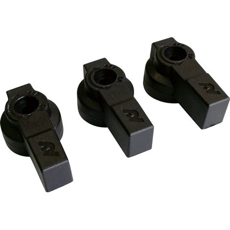 Bosch Zubehör für Wohnungsstationen Hebel für Trinkwasser-Kugelhähne (3 St.), 7735600592